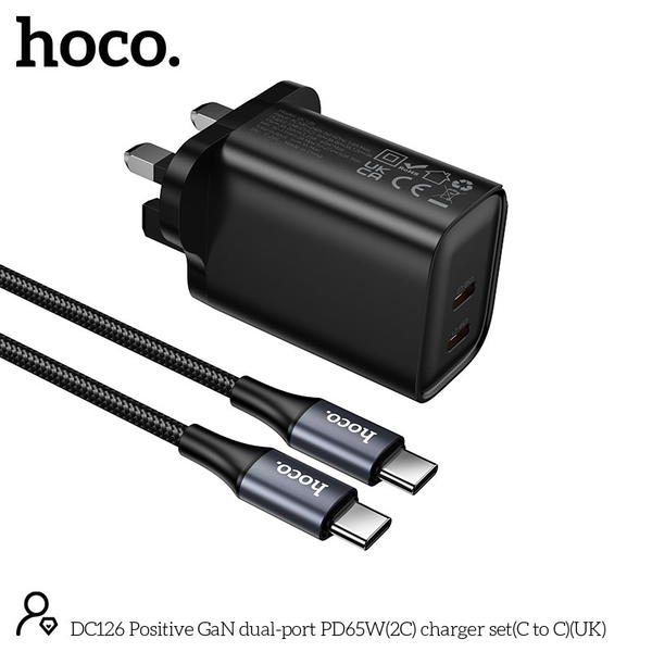 شاحن تايب سي hoco PD65W DC126 Image 2 Preview