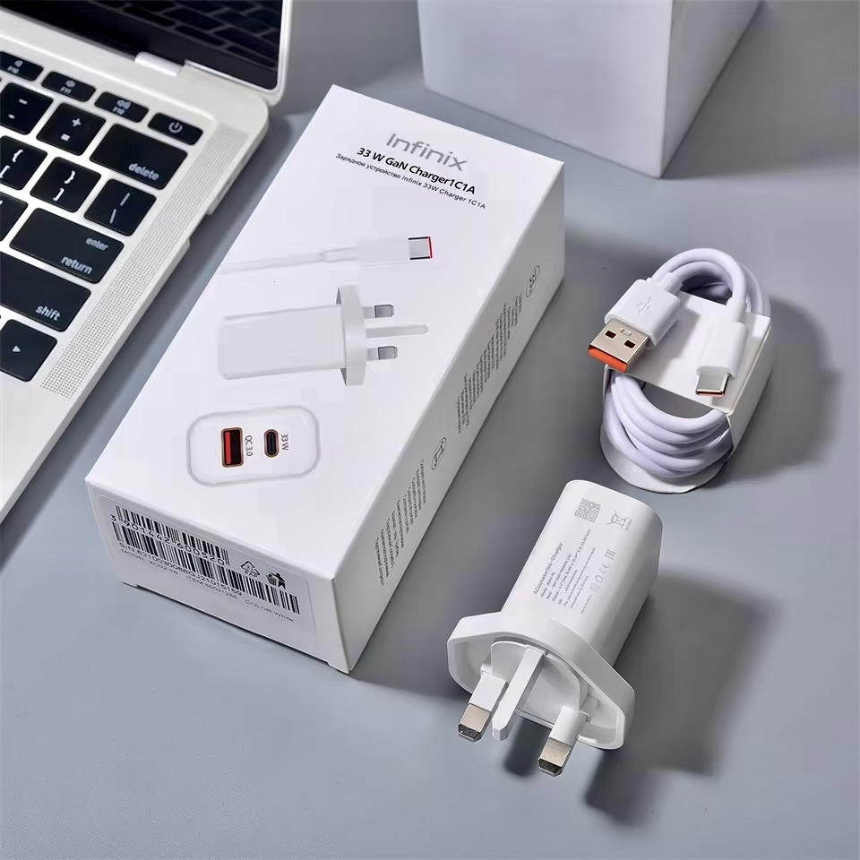 شاحن تايب سي لاجهزة انفنكس اصلية USB 33w Preview Image