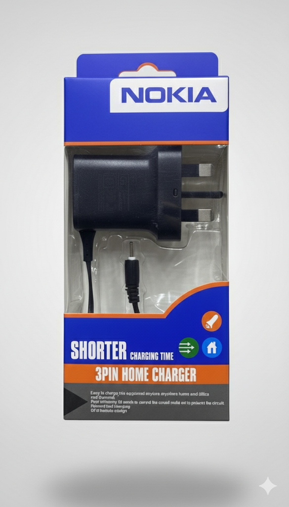 شاحن ثلاثي نوكيا ابرة اصلي Image 1 Preview
