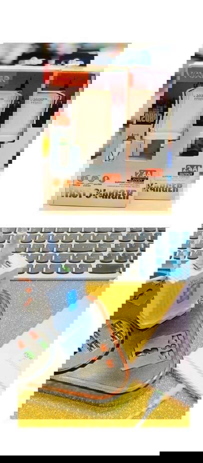 شاحن VOXER V12 عداد شحن 2USB Image 2 Preview