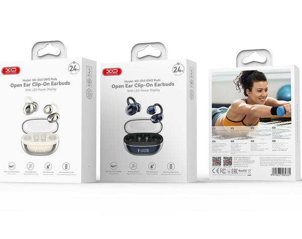 سماعة ايربود XO-G43 تعمل 24ساعة شحن Image 1 Preview