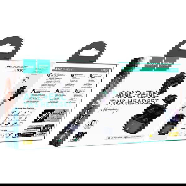 سماعة ايربود hoco EQ20 ANC Image 1 Preview