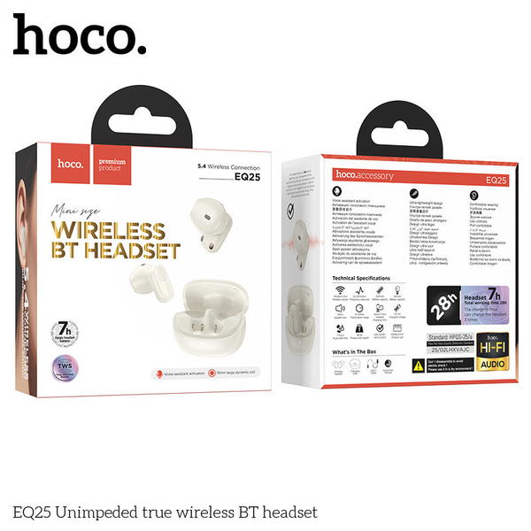 سماعة ايربود hoco EQ25 Image 2 Preview