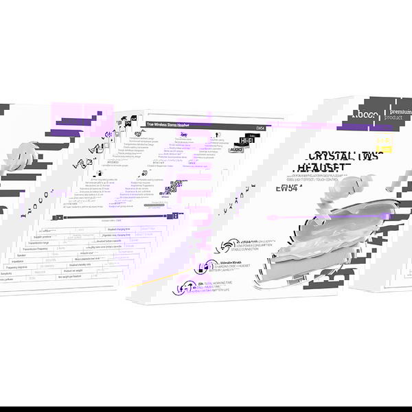 سماعة ايربود hoco EW54 الوان Image 2 Preview
