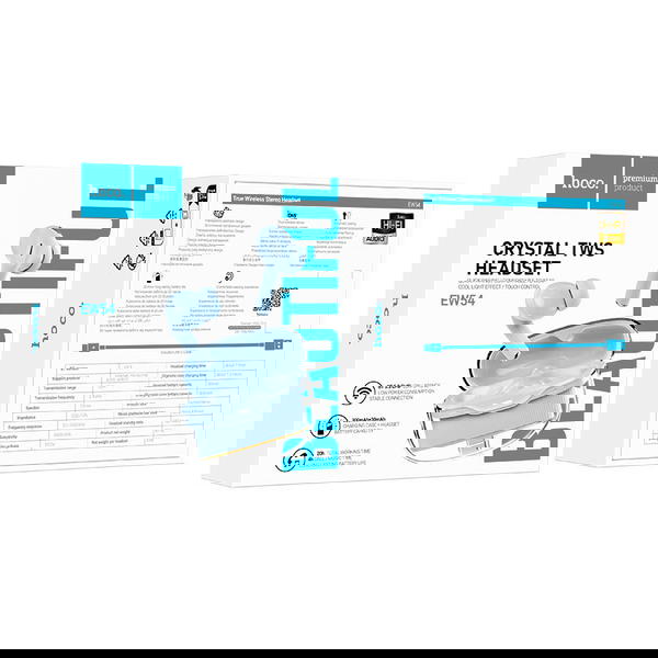 سماعة ايربود hoco EW54 الوان Image 3 Preview