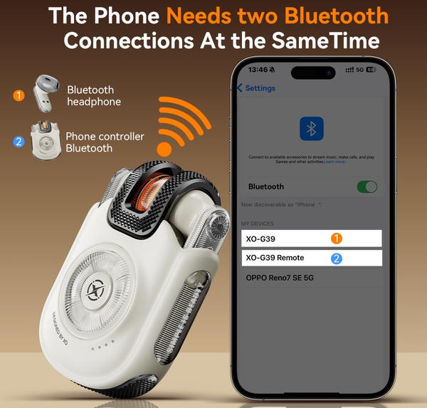 سماعة ايربود +ريمونت تحكم بالهاتف XO-G39 Image 3 Preview