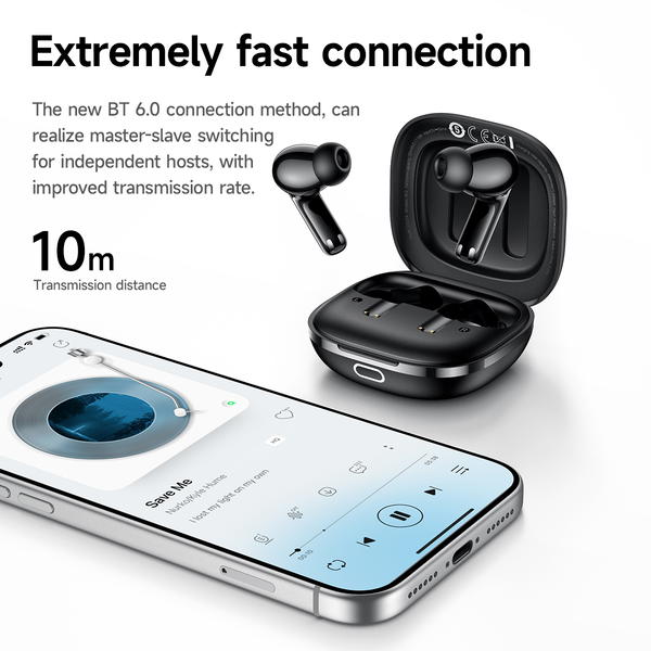 سماعة ايربود+ريمونت تحكم بالهاتف hoco EW204 Image 3 Preview