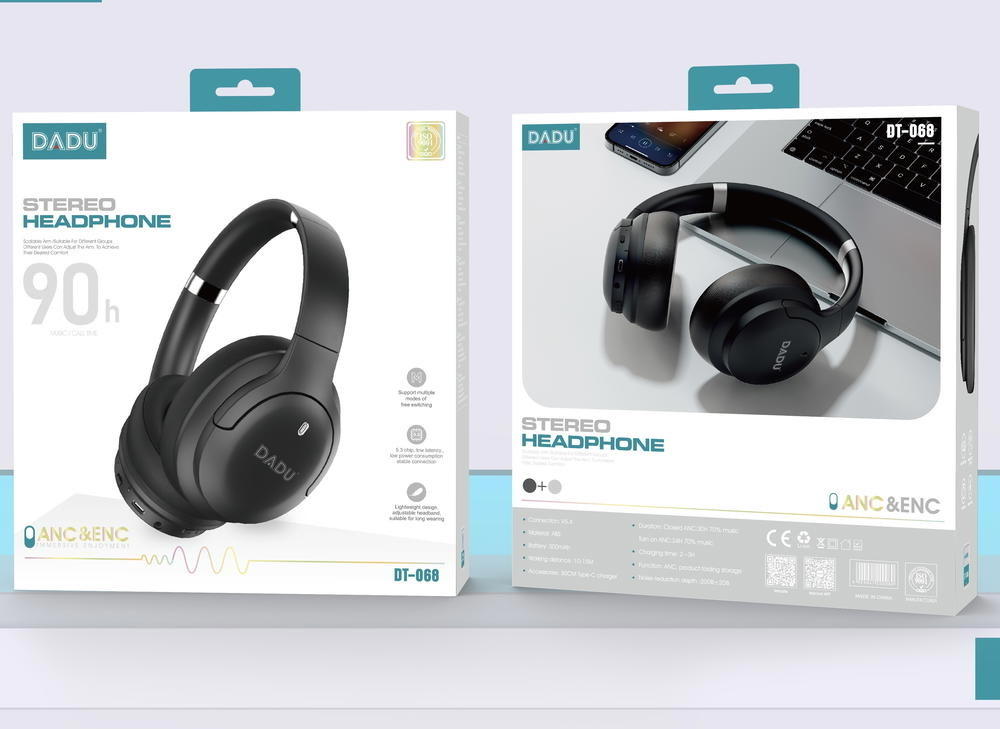 سماعة طاك بلوتوث DADU 068 ANC ٩٠ساعة Preview Image