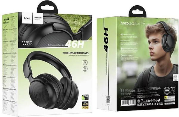 سماعة طاك بلوتوث 46ساعة hoco W53 Image 1 Preview