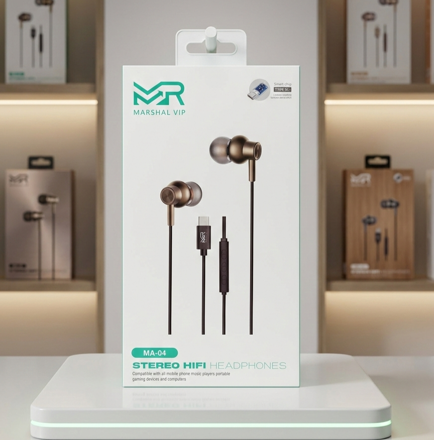 سماعة تايب سي MARSHAL MA-04 Preview Image