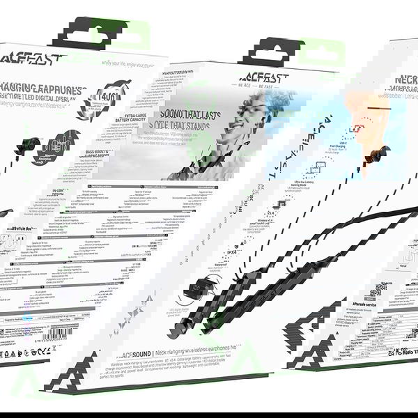 سماعة طوك ACEFAST N6 تعمل 140ساعة Image 1 Preview