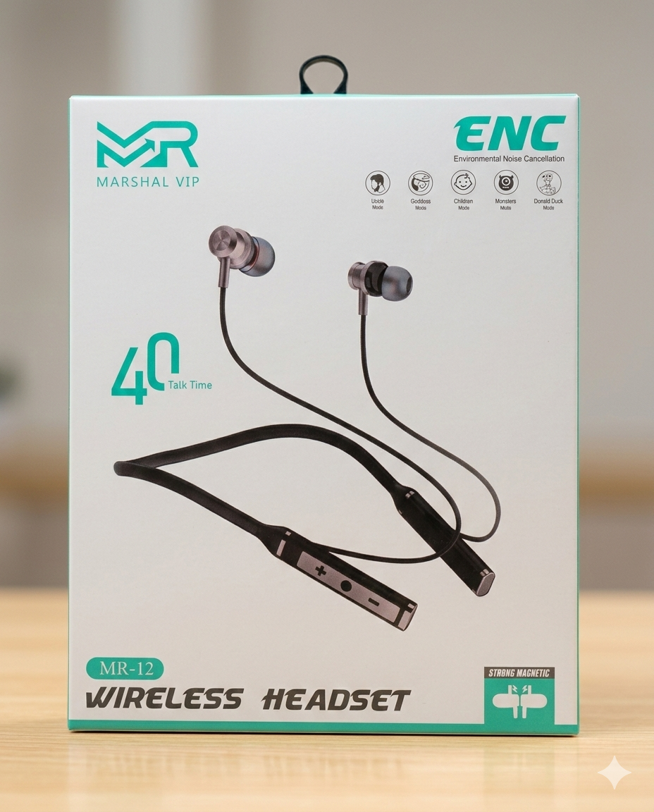 سماعة طوك بلوتوث ٤٠ساعة MR-12 Preview Image