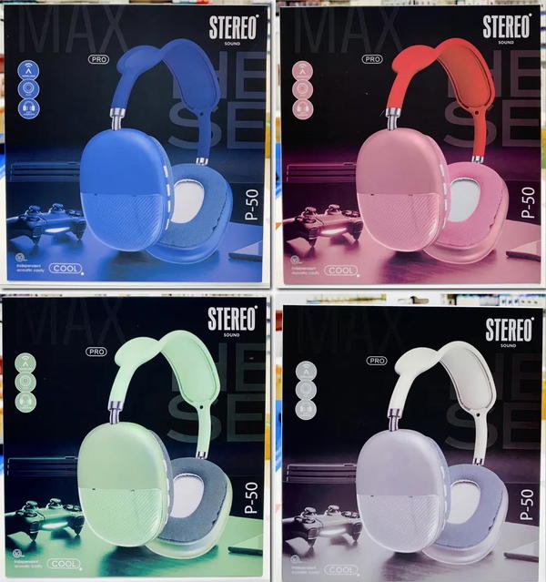 سماعة طاك بلوتوث P-50 الوان Image 1 Preview