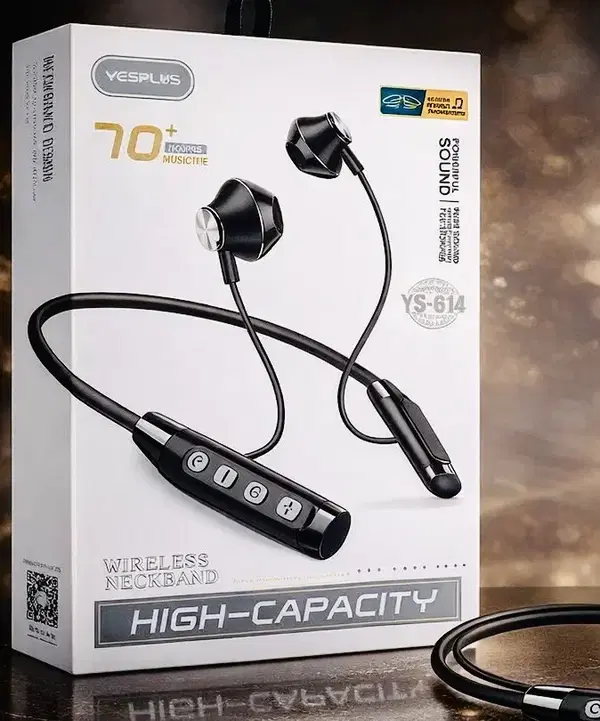 سماعة طوك بلوتوث YS-614 ٧٠ساعة Image 1 Preview