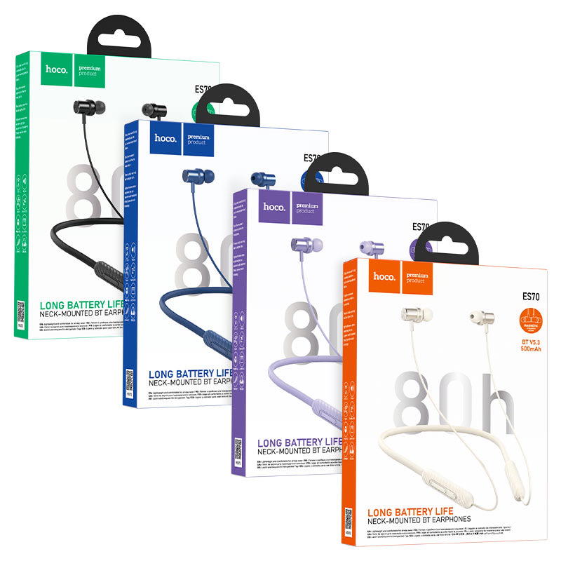سماعة طوك بلوتوث hoco ES70 ٨٠ ساعة Preview Image