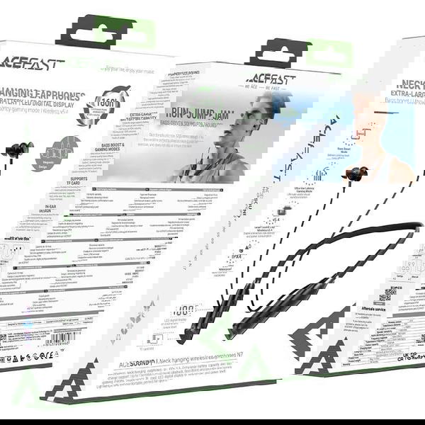 سماعة طوك بلوتوث160ساعة ACEFAST N7  Image 1 Preview