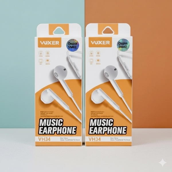 سماعة واير اواكس VOXER VH34 Image 1 Preview