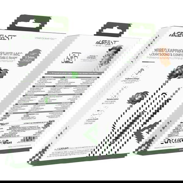 سماعة واير اواكس ACEFAST L4 ضمان سنة Image 1 Preview