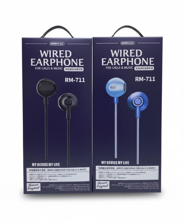 سماعة واير اواكس REMAX RM-711 Image 1 Preview