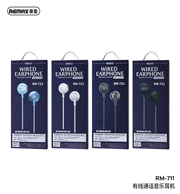 سماعة واير اواكس REMAX RM-711 Image 3 Preview