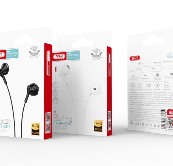 سماعة واير اواكس XO-EP39 Image 4 Preview