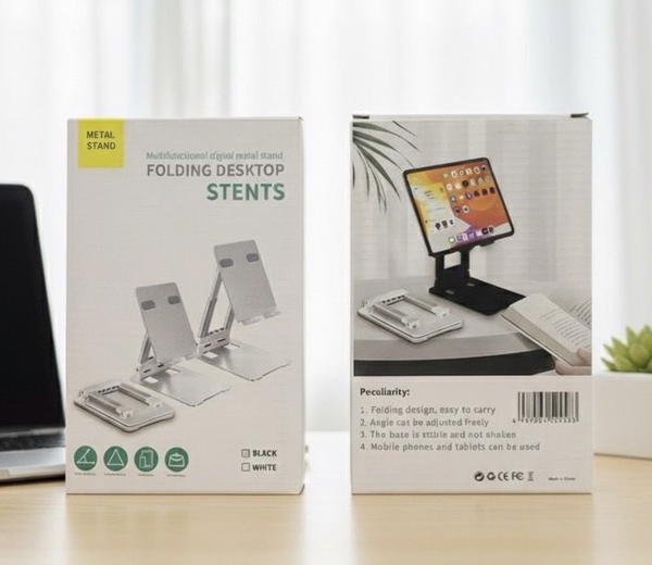 ستاند مكتبي ايباد وموبايل حديد Image 4 Preview