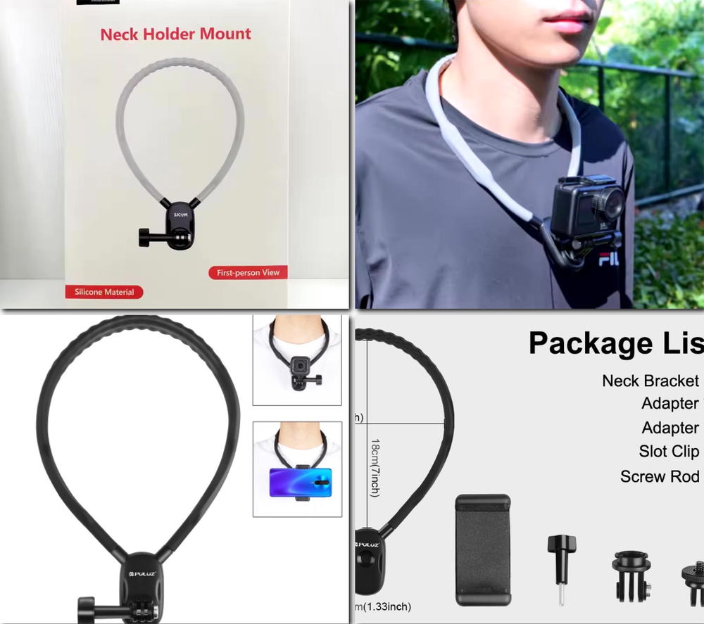 ستاند رقبة للتصوير. للموبايل والكاميرات MJ01 Preview Image