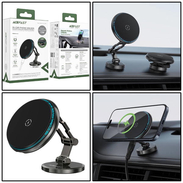 ستاند سيارة شحن وايرلس مغناطيس ACEFAST D30 Image 1 Preview