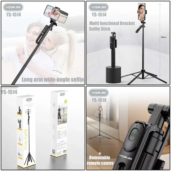 ستاند تصوير مع ريمونت YS-1514 ارتفاع 1.8m Image 1 Preview