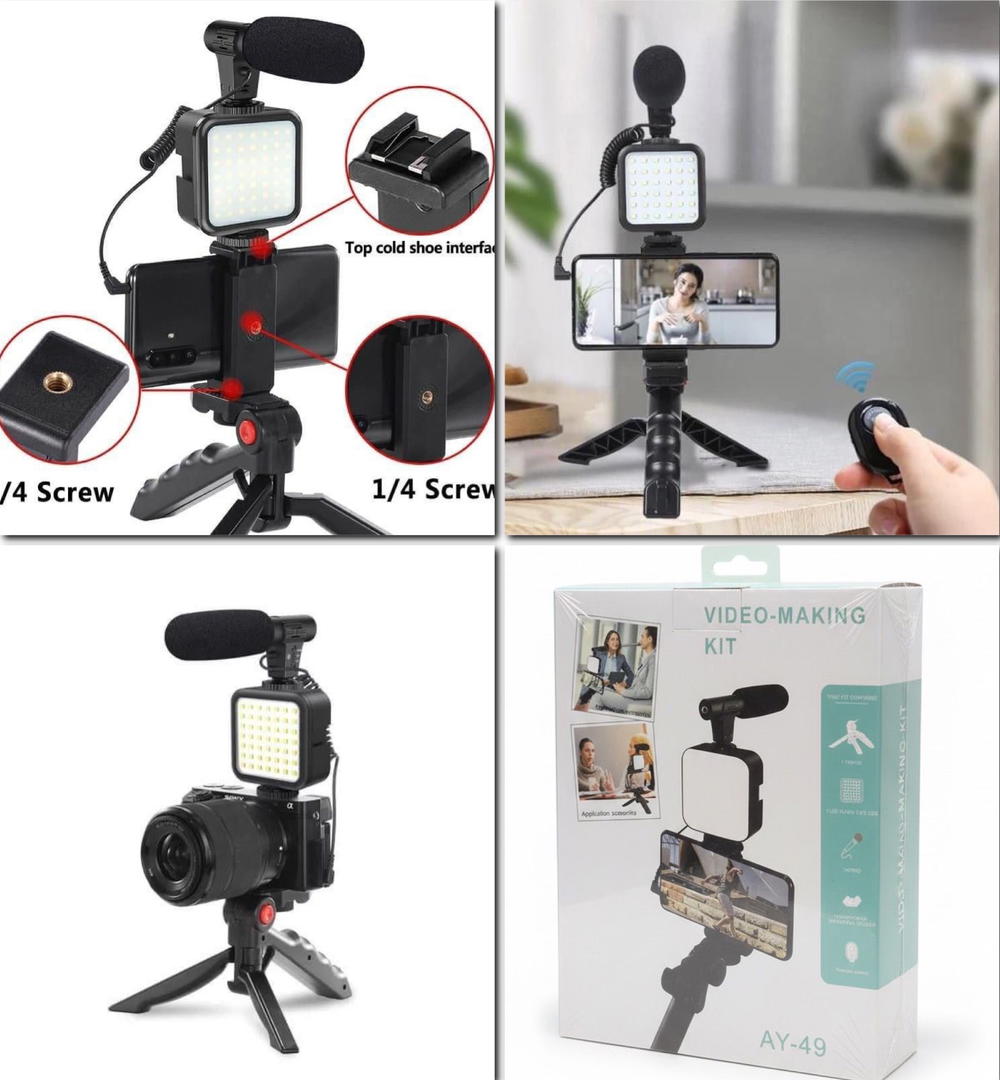 ستاند تصوير وفلاش ومايك وريمونت AY-49 Preview Image