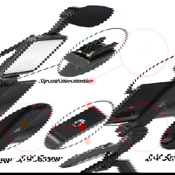 ستاند تصوير وفلاش ومايك وريمونت AY-49 Image 2 Preview