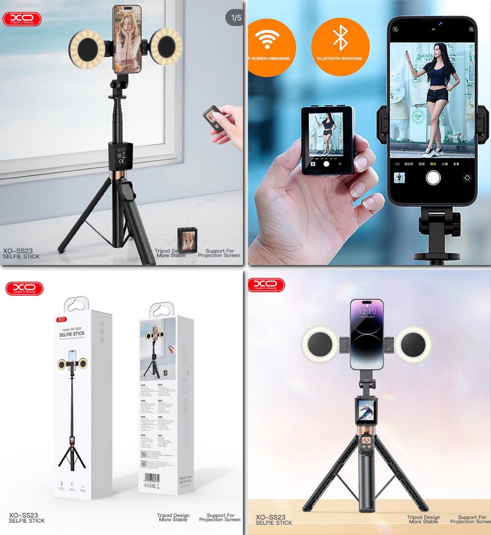 ستاند تصوير+شاشة بث الصورة XO SS23 Preview Image