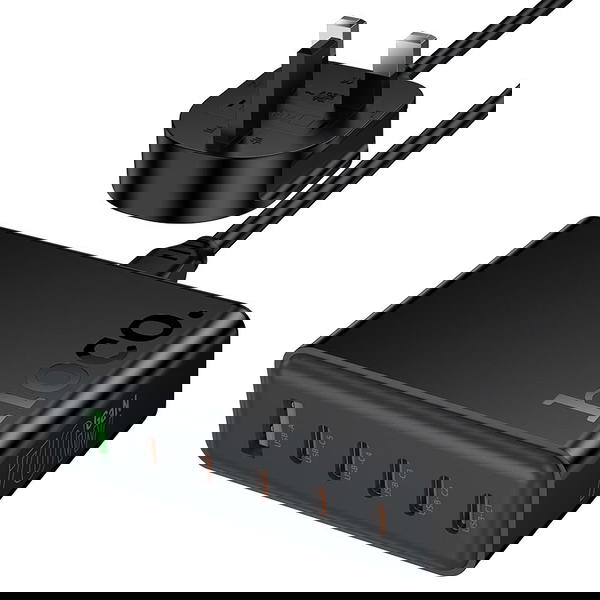 تقسيم متعدد 6منافذ 70w hoco C152b Image 2 Preview