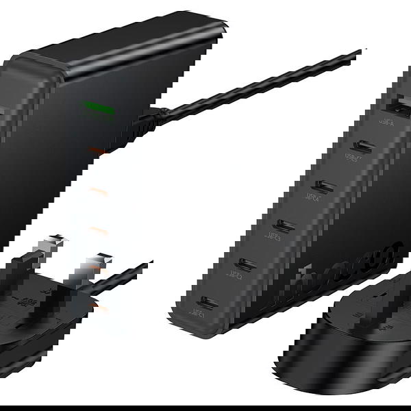 تقسيم متعدد 6منافذ 70w hoco C152b Image 3 Preview