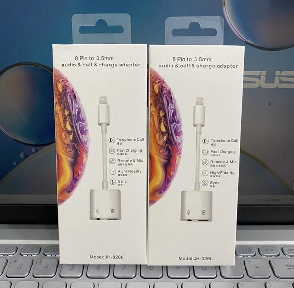 توصالة ايفون مزدوج اصلي بدون بلوتوث Image 2 Preview