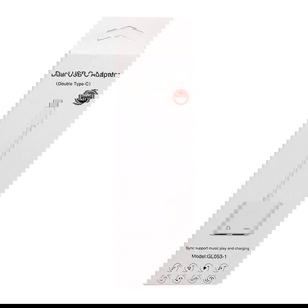 توصالة تايب سي مزدوج منفذين تايب سي شحن وسمع Image 4 Preview