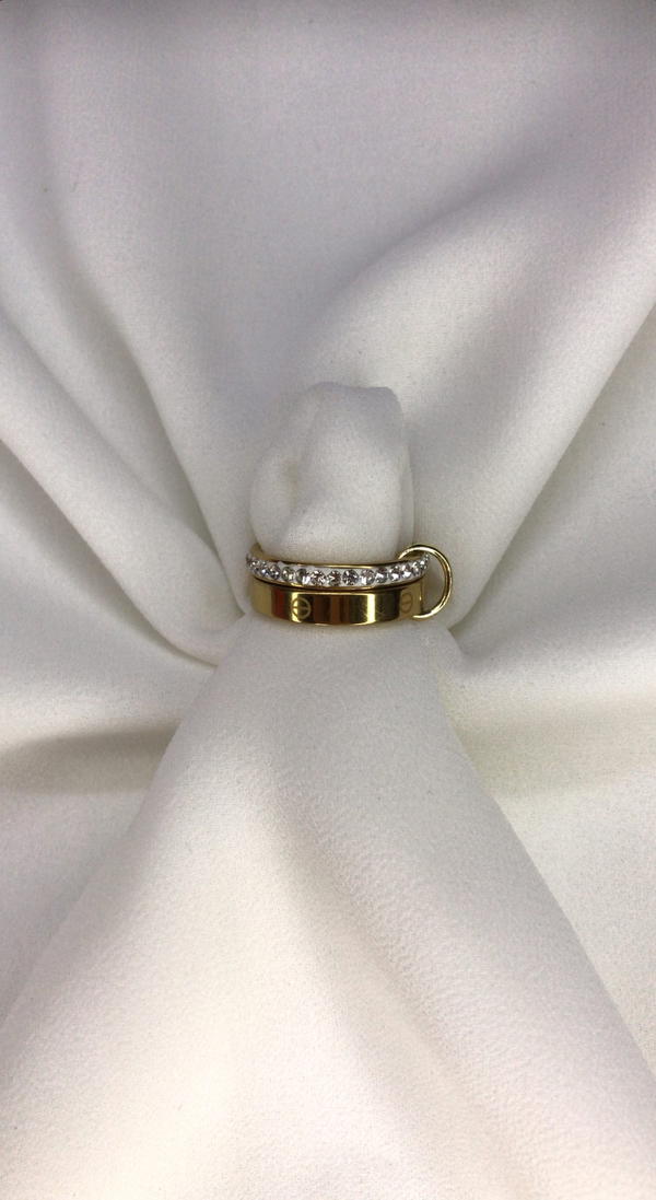 2 layers rings (gold) Image 2 Preview