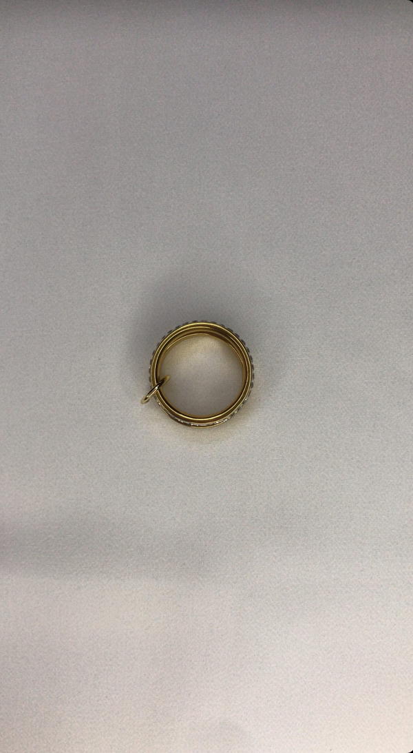 2 layers rings (gold) Image 5 Preview