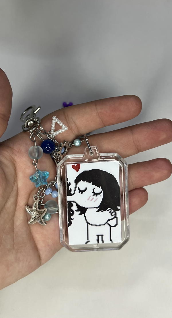 2pcs matching keychains  Image 7 Preview