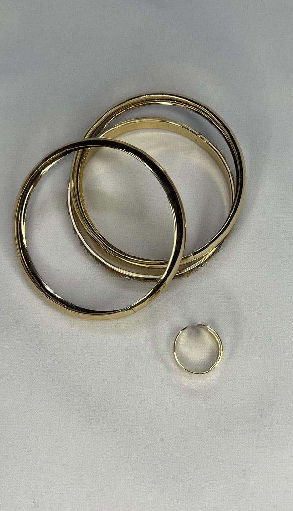 3 pcs of bangle with ring  Image 5 Preview