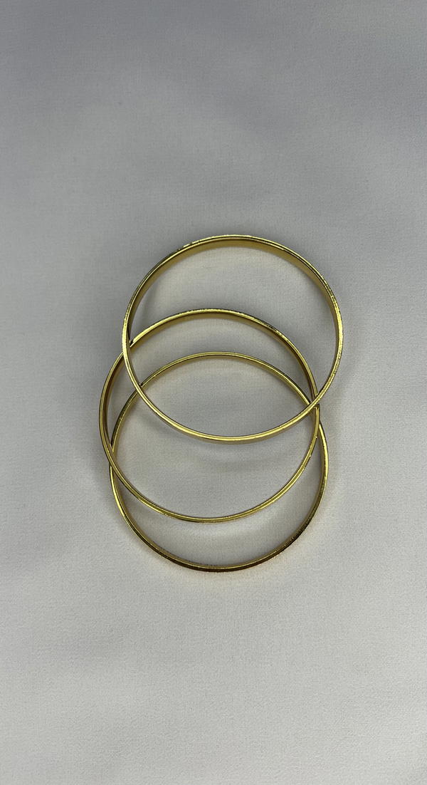 3 pcs stainless bangles Image 1 Preview