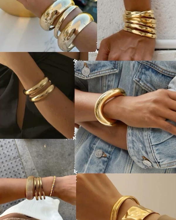 3 pcs stainless bangles Image 6 Preview