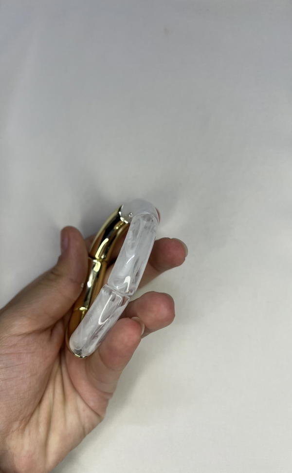 acrylic&gold beaded bangle  Image 2 Preview