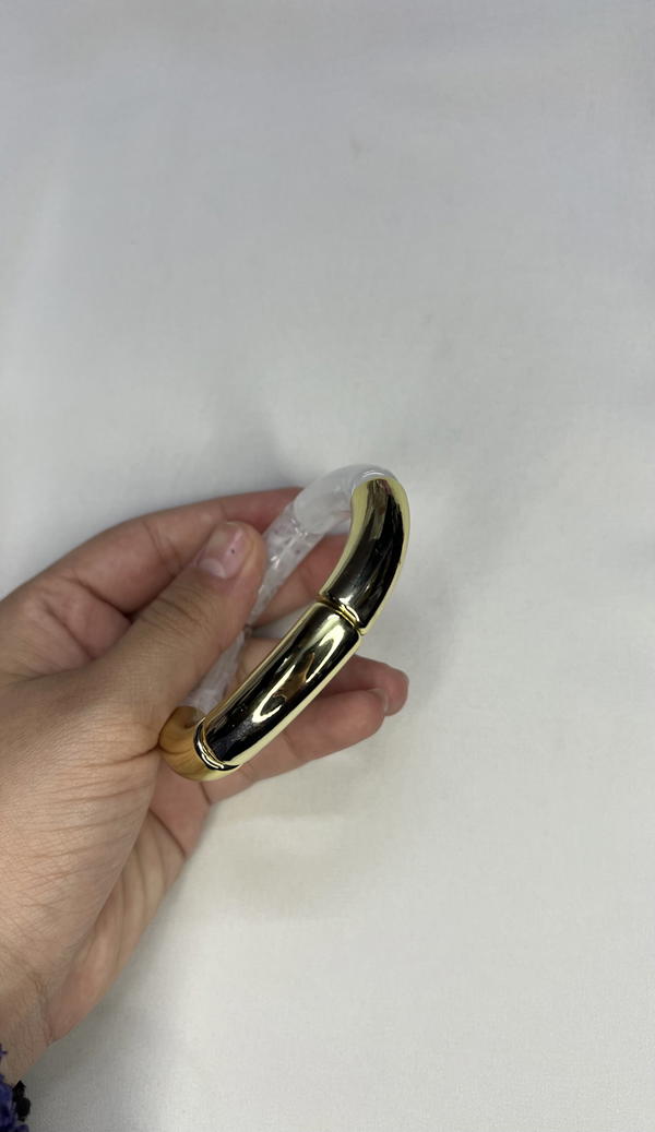 acrylic&gold beaded bangle  Image 3 Preview