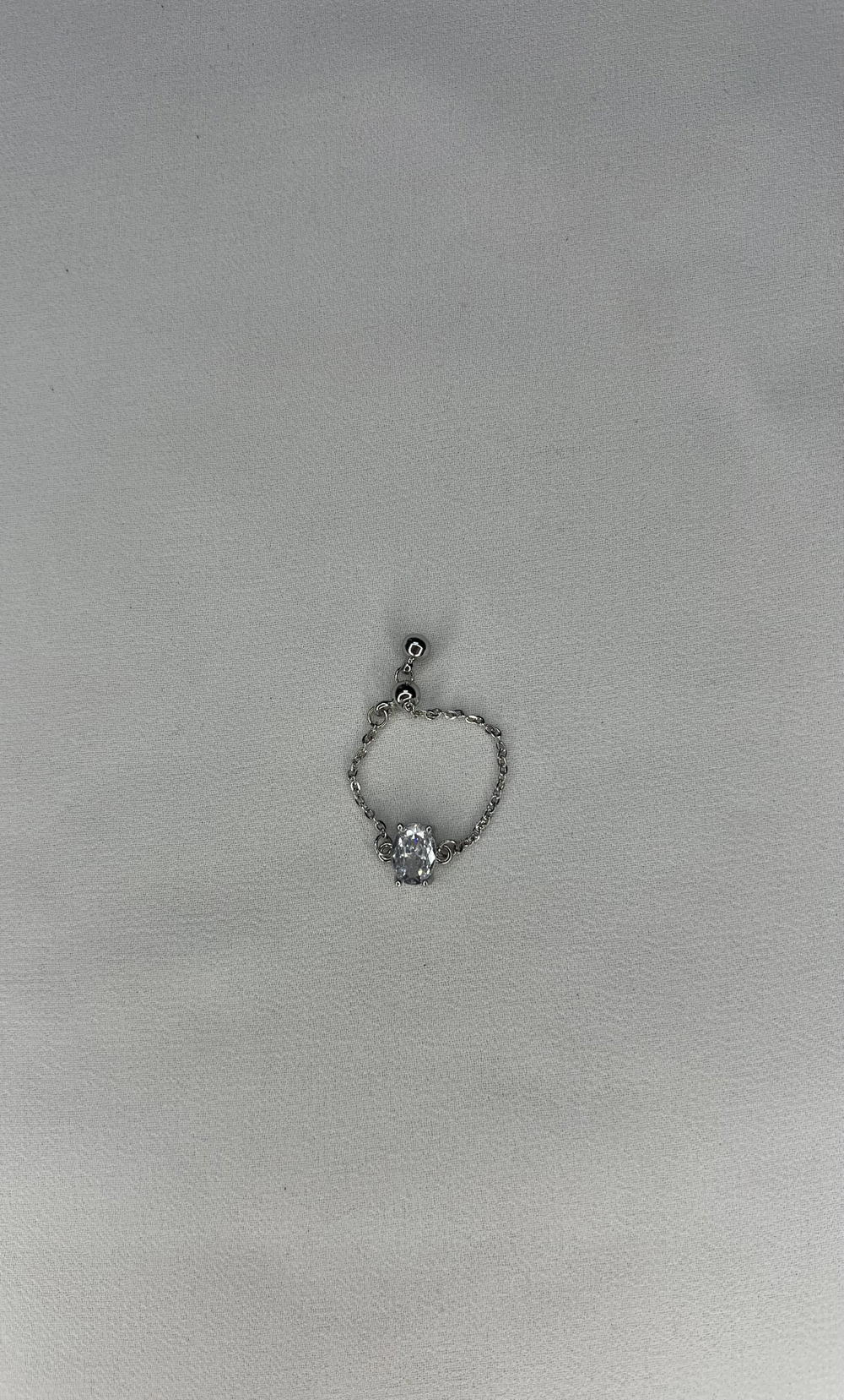 adjustable silver ring  Preview Image