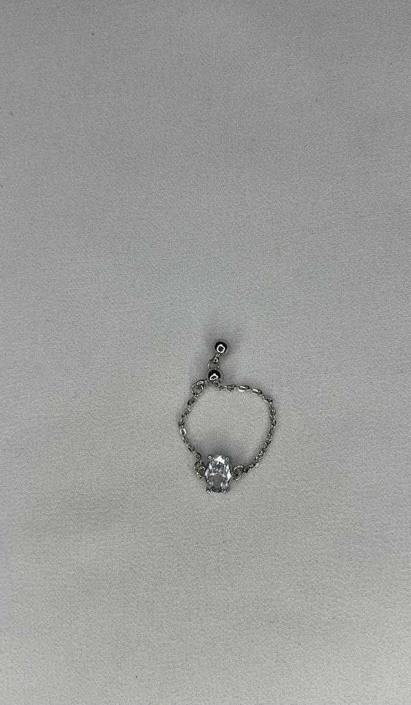 adjustable silver ring  Image 2 Preview