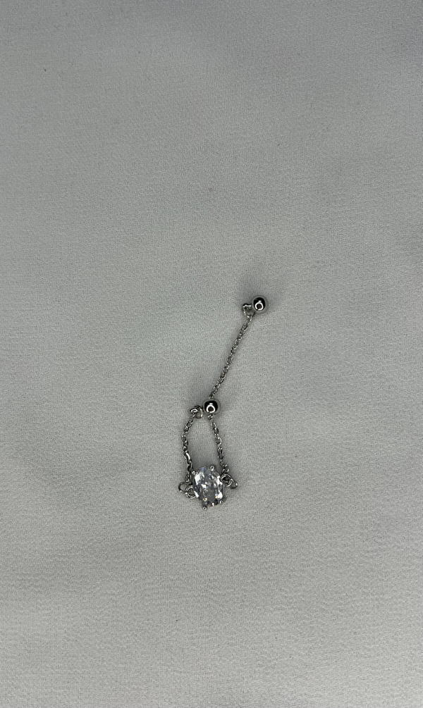 adjustable silver ring  Image 3 Preview