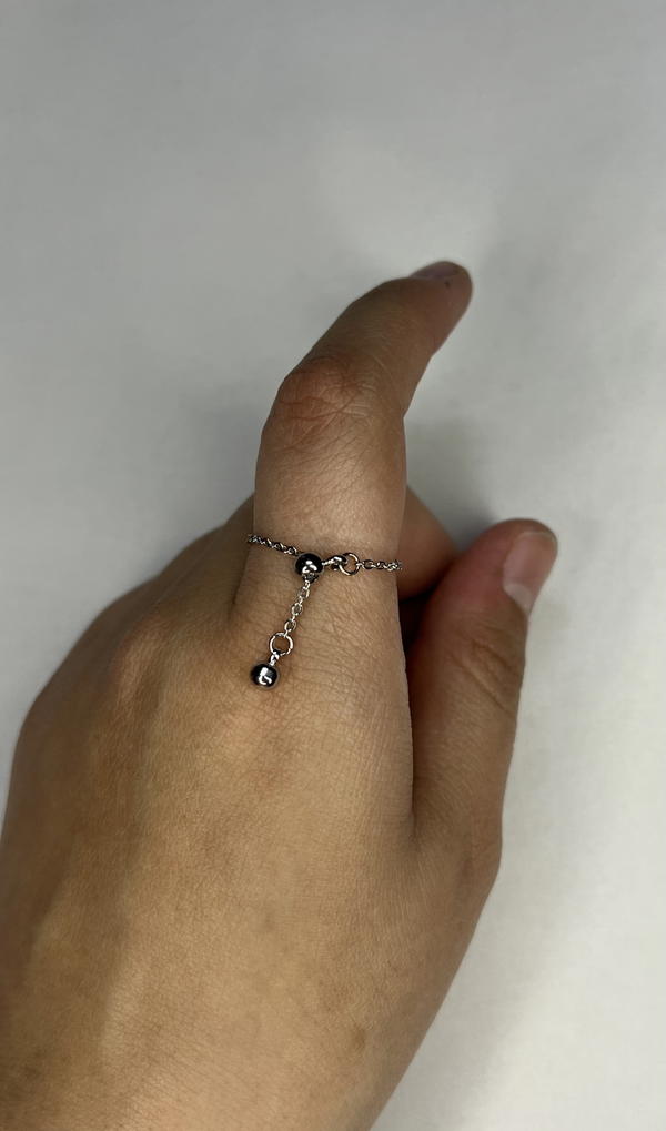 adjustable silver ring  Image 5 Preview