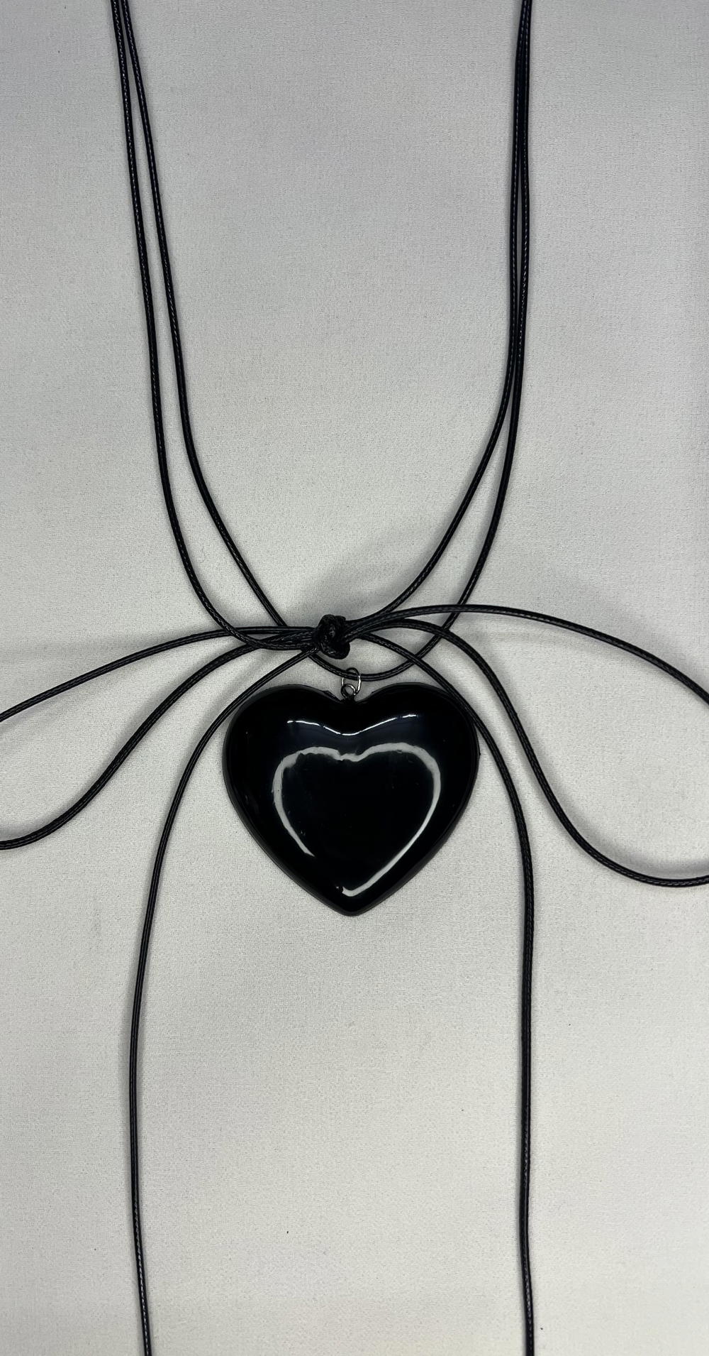black heart necklace  Preview Image