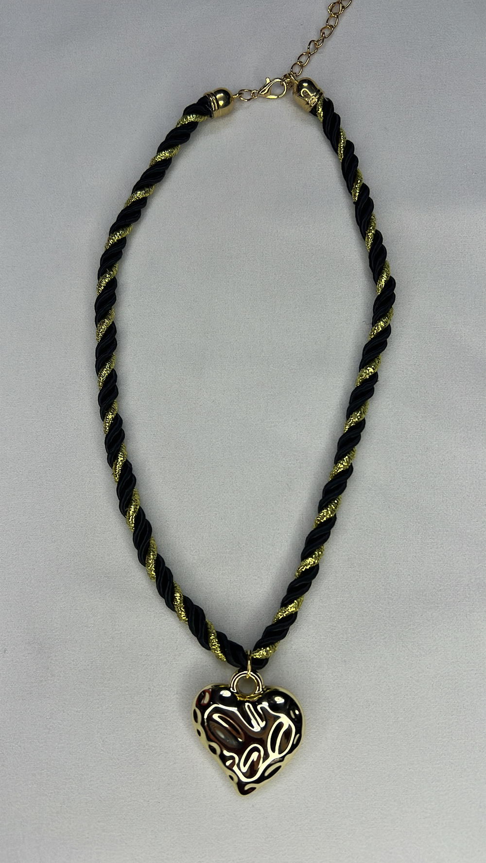 black&gold heart necklace  Preview Image